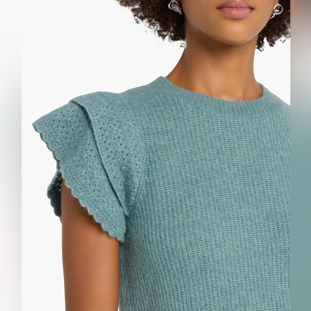 Rails Flutter-Sleeve Sweater Vest size XS